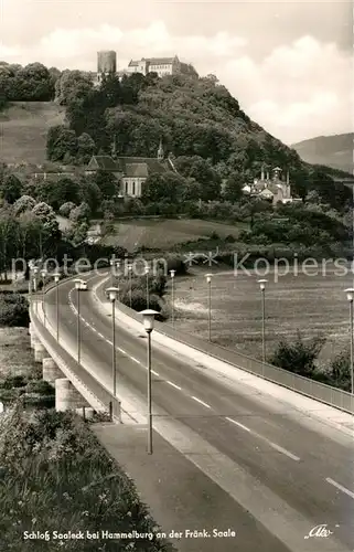 AK / Ansichtskarte Hammelburg Schloss Saaleck Hammelburg