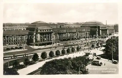 AK / Ansichtskarte Leipzig Hauptbahnhof Leipzig