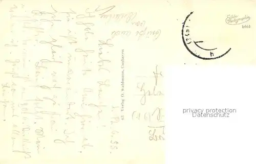 AK / Ansichtskarte Cuxhaven_Nordseebad Alte Liebe Gedicht  Cuxhaven_Nordseebad