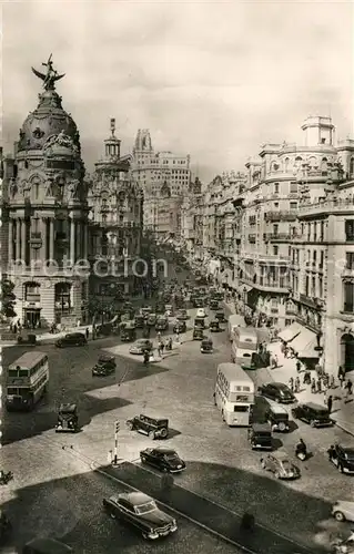 AK / Ansichtskarte Madrid_Spain Avenida Jose Antonio Madrid Spain