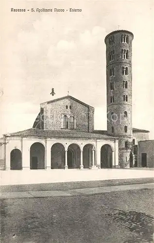 AK / Ansichtskarte Ravenna_Italia San Apollinare Nuovo Esterno Ravenna Italia