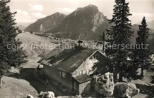 AK / Ansichtskarte Schliersee Hubertus Huette Wendelstein Schliersee