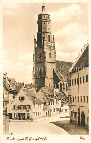 AK / Ansichtskarte Noerdlingen Georgskirche Noerdlingen
