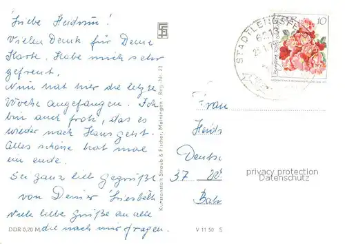 AK / Ansichtskarte Stadtlengsfeld Panorama Am Markt Obertor An der Felda Stadtlengsfeld