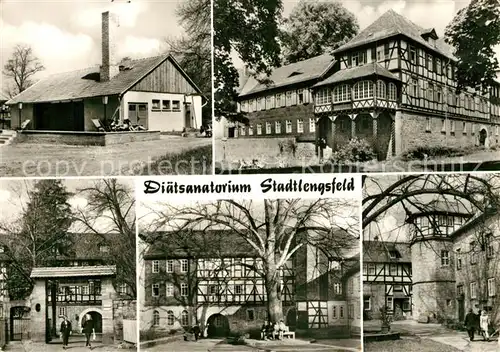 AK / Ansichtskarte Stadtlengsfeld Diaetsanatorium Details Stadtlengsfeld