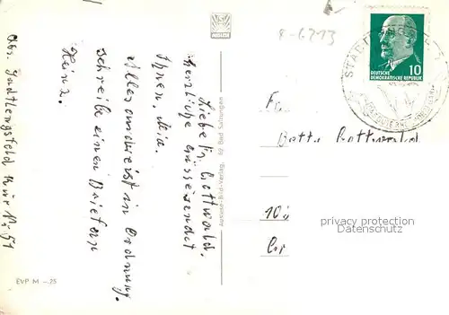 AK / Ansichtskarte Stadtlengsfeld Diaetsanatorium Details Stadtlengsfeld