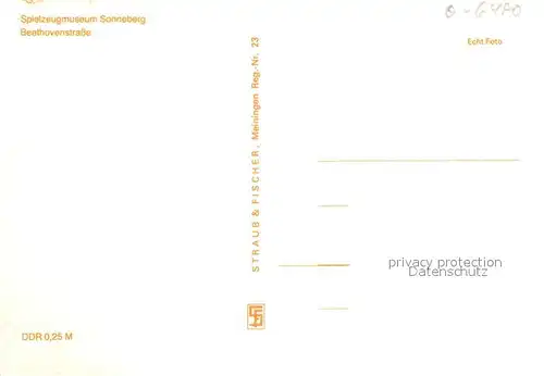 AK / Ansichtskarte Sonneberg_Thueringen Beethovenstrasse Sonneberg Thueringen