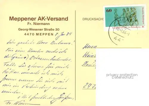 AK / Ansichtskarte Meppen Markt um 1900 Meppen