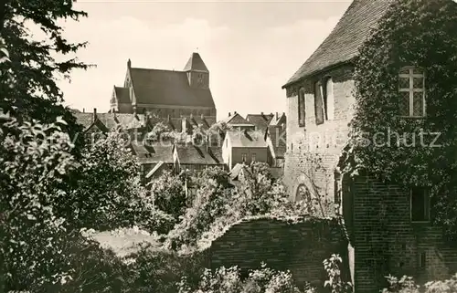 AK / Ansichtskarte Penzlin_Waren Blick vom Burgwall auf die Stadt Penzlin Waren