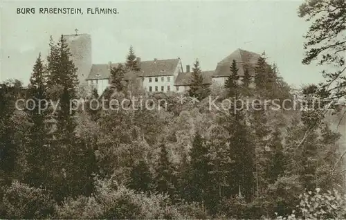 AK / Ansichtskarte Rabenstein_Flaeming Blick zur Burg Rabenstein_Flaeming