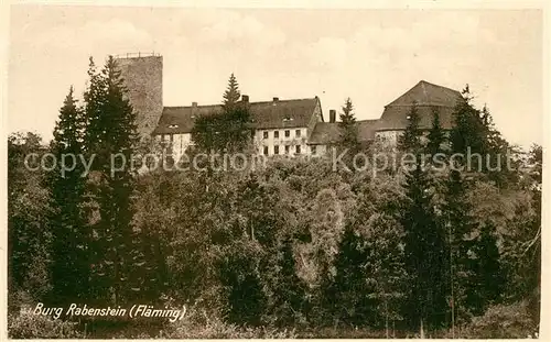 AK / Ansichtskarte Rabenstein_Flaeming Burg Rabenstein_Flaeming