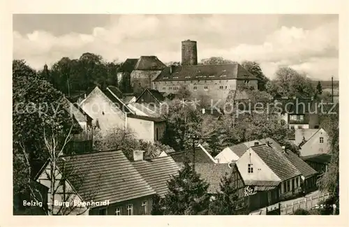 AK / Ansichtskarte Belzig_Bad Teilansicht mit Burg Eisenhardt Belzig_Bad