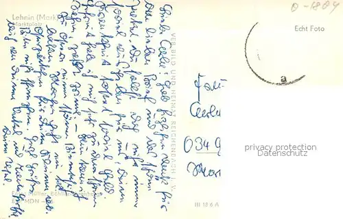 AK / Ansichtskarte Lehnin Marktplatz Lehnin