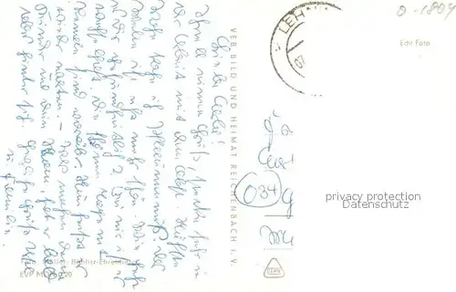 AK / Ansichtskarte Lehnin Polytechnische Oberschule Otto Nuschke Platz Gohlitzsee Lehnin