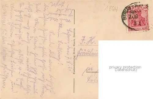 AK / Ansichtskarte Lehnin Westgiebel der Klosterkirche Lehnin