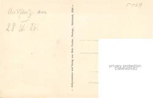 AK / Ansichtskarte Heimbach_Eifel Panorama im Tal der Rur Heimbach Eifel