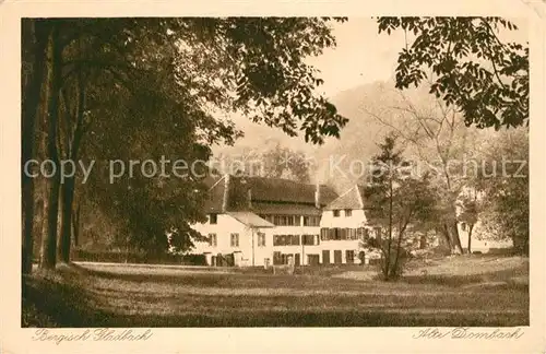 AK / Ansichtskarte Bergisch_Gladbach Ehemalige Papiermuehle Alte Dombach Bergisch_Gladbach