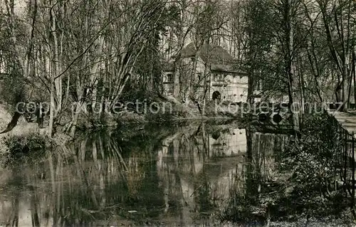 AK / Ansichtskarte Mirow Wallgraben mit Torhaus Mirow