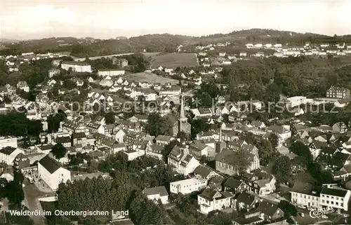 AK / Ansichtskarte Waldbroel Fliegeraufnahme Waldbroel