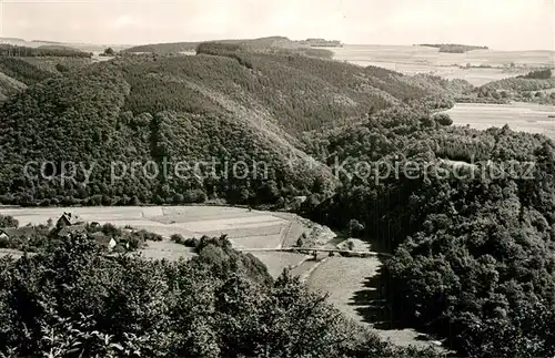 AK / Ansichtskarte Burbach_Moersbach Landschaftspanorama Burbach Moersbach
