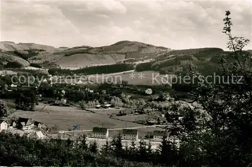 AK / Ansichtskarte Wiedenest Panorama mit Blick zum Petersberg Wiedenest