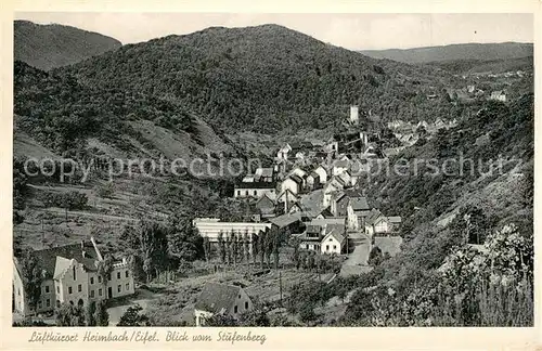 AK / Ansichtskarte Heimbach_Eifel Panorama Blick vom Stufenberg Heimbach Eifel