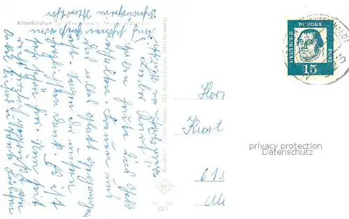 AK / Ansichtskarte Altenkirchen_Westerwald Westerwaldheim Altenkirchen_Westerwald