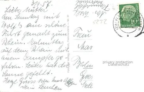 AK / Ansichtskarte Flammersfeld Teilansicht Luftkurort Flammersfeld