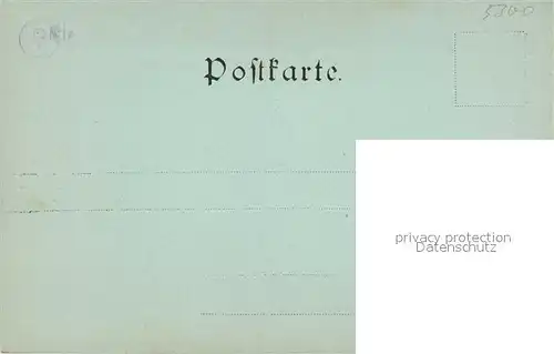 AK / Ansichtskarte Bonn_Rhein Marktplatz im Mondschein Bonn_Rhein