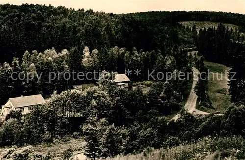 AK / Ansichtskarte Schwenda Haselgrund mit Haselhaus  Schwenda