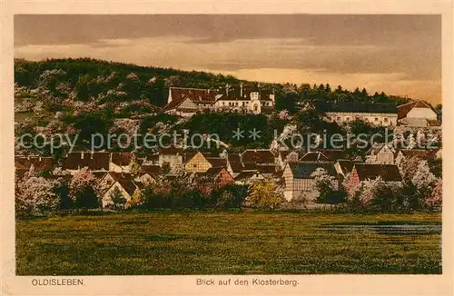 AK / Ansichtskarte Oldisleben mit Klosterberg Oldisleben