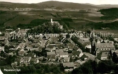 AK / Ansichtskarte Pleystein Fliegeraufnahme Pleystein