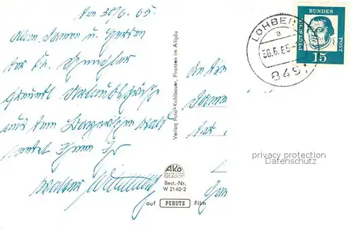 AK / Ansichtskarte Lohberg_Lam  Lohberg_Lam