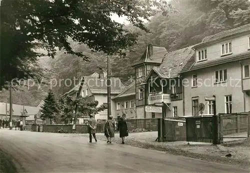 AK / Ansichtskarte Trusetal Restaurant Wasserfall Trusetal