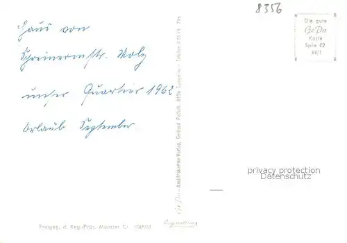 AK / Ansichtskarte Spiegelau Fliegeraufnahme List mit Gr. Rachel Spiegelau