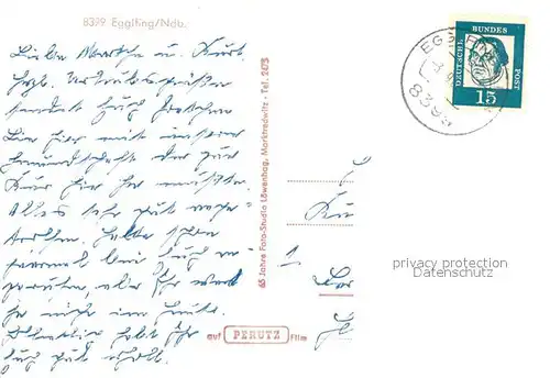 AK / Ansichtskarte Egglfing_Inn Kraftwerk Innwerksiedlung Pfarrkirche Schule Egglfing Inn