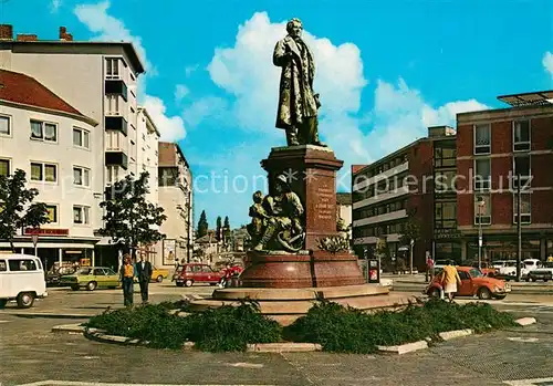 AK / Ansichtskarte Bremerhaven B?rgermeister Schmidt Denkmal Theodor Heu? Platz Bremerhaven