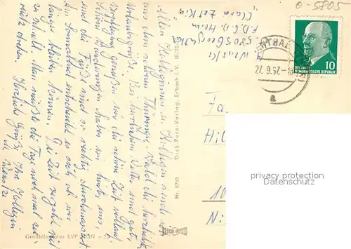 AK / Ansichtskarte Georgenthal_Gotha Kurhaus FDGB Heim Kornhaus Hotel Deutscher Hof Georgenthal Gotha