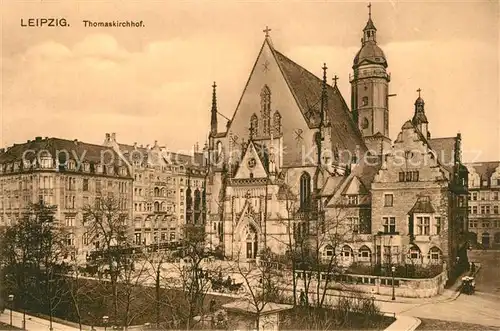 AK / Ansichtskarte Leipzig Thomaskirchhof Leipzig