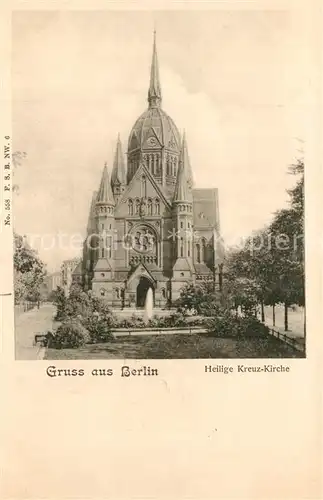 AK / Ansichtskarte Berlin Heilig Kreuz Kirche Berlin