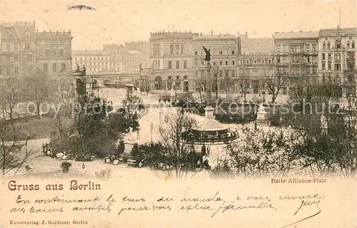 AK / Ansichtskarte Berlin Belle Alliance Platz Berlin