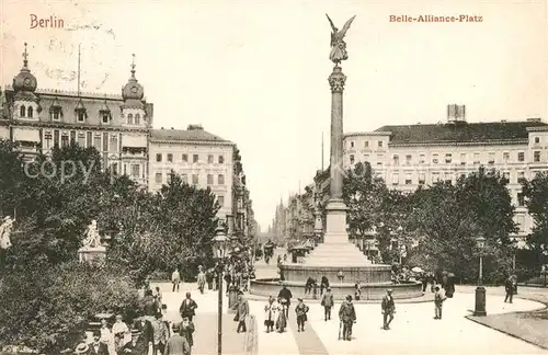 AK / Ansichtskarte Berlin Belle Alliance Platz Berlin