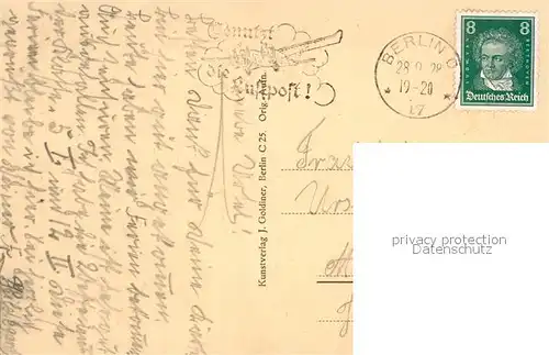 AK / Ansichtskarte Berlin Friedrichshain Am Wasserfall Berlin