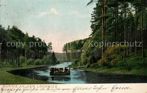 AK / Ansichtskarte Loecknitz_Spreewald Partie an der Loecknitz Loecknitz Spreewald