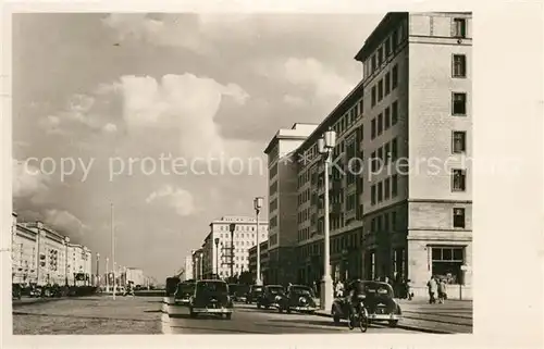 AK / Ansichtskarte Berlin Stalinallee Berlin