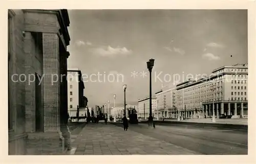 AK / Ansichtskarte Berlin Stalinallee mit HOG Budapest Berlin