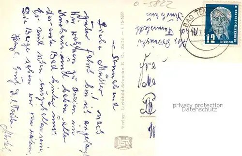 AK / Ansichtskarte Bad_Tennstedt Ketzerturm Bad_Tennstedt