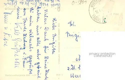 AK / Ansichtskarte Winterstein_Emsetal Panorama Winterstein_Emsetal