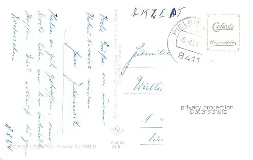 AK / Ansichtskarte Pielenhofen im Naabtal Fliegeraufnahme Pielenhofen