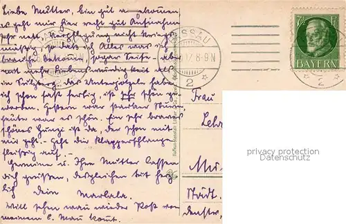 AK / Ansichtskarte Passau mit Donau Inn und Ilz Passau